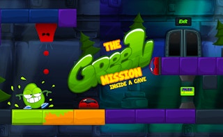 Cover image of The Green Mission Inside a Cave