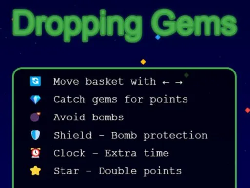 Cover image of Dropping Gems