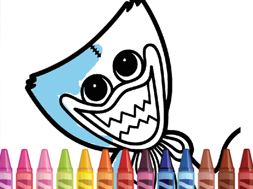 Cover image of Huggy Coloring