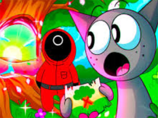 Cover image of When Sprunki Meet Squid Game