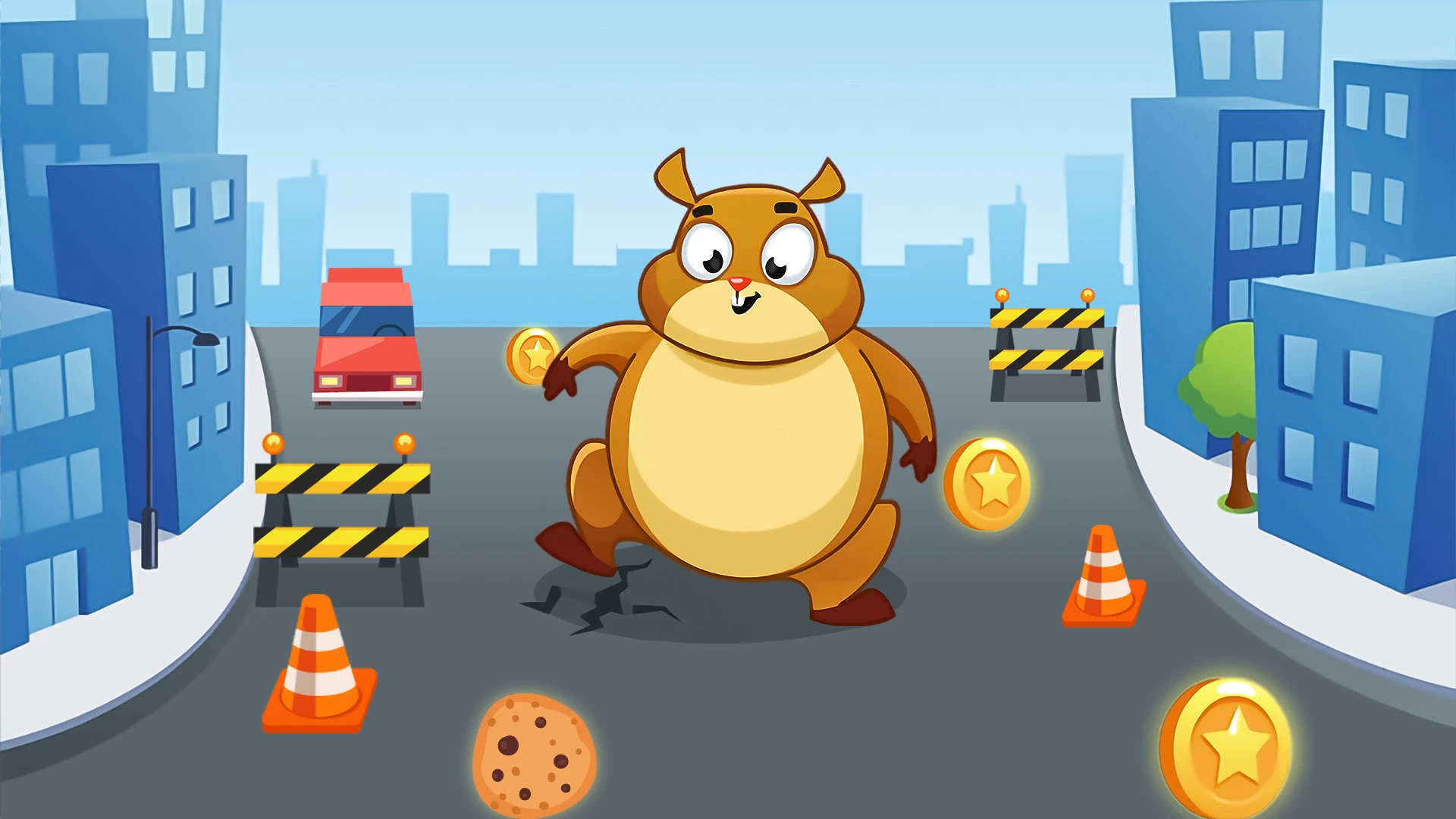 Cover image of Giant Hamster Run