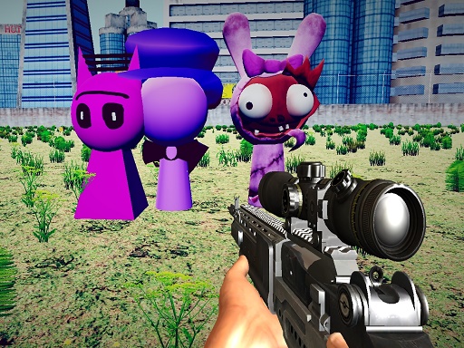 Cover image of Sprunki Sniper Squid Game