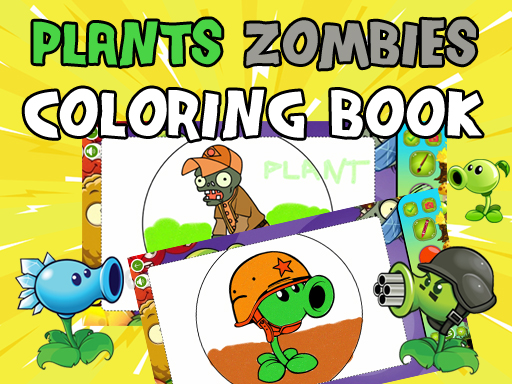 Cover image of Plants vs Zombies Coloring