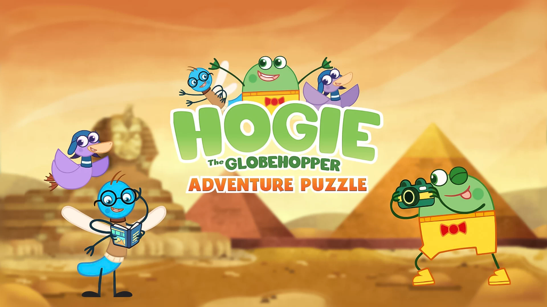 Cover image of Hogie The Globehopper Adventure Puzzle