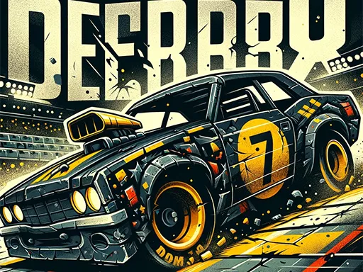 Cover image of Demolition Derby Car 3d