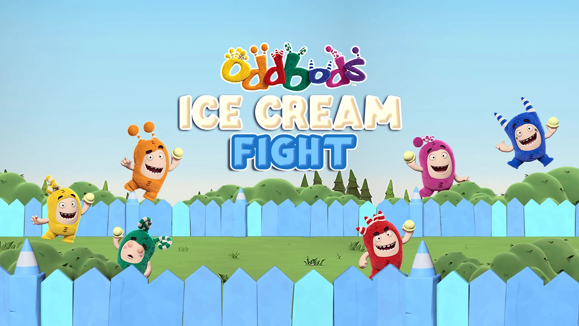 Cover image of Oddbods Ice Cream Fight