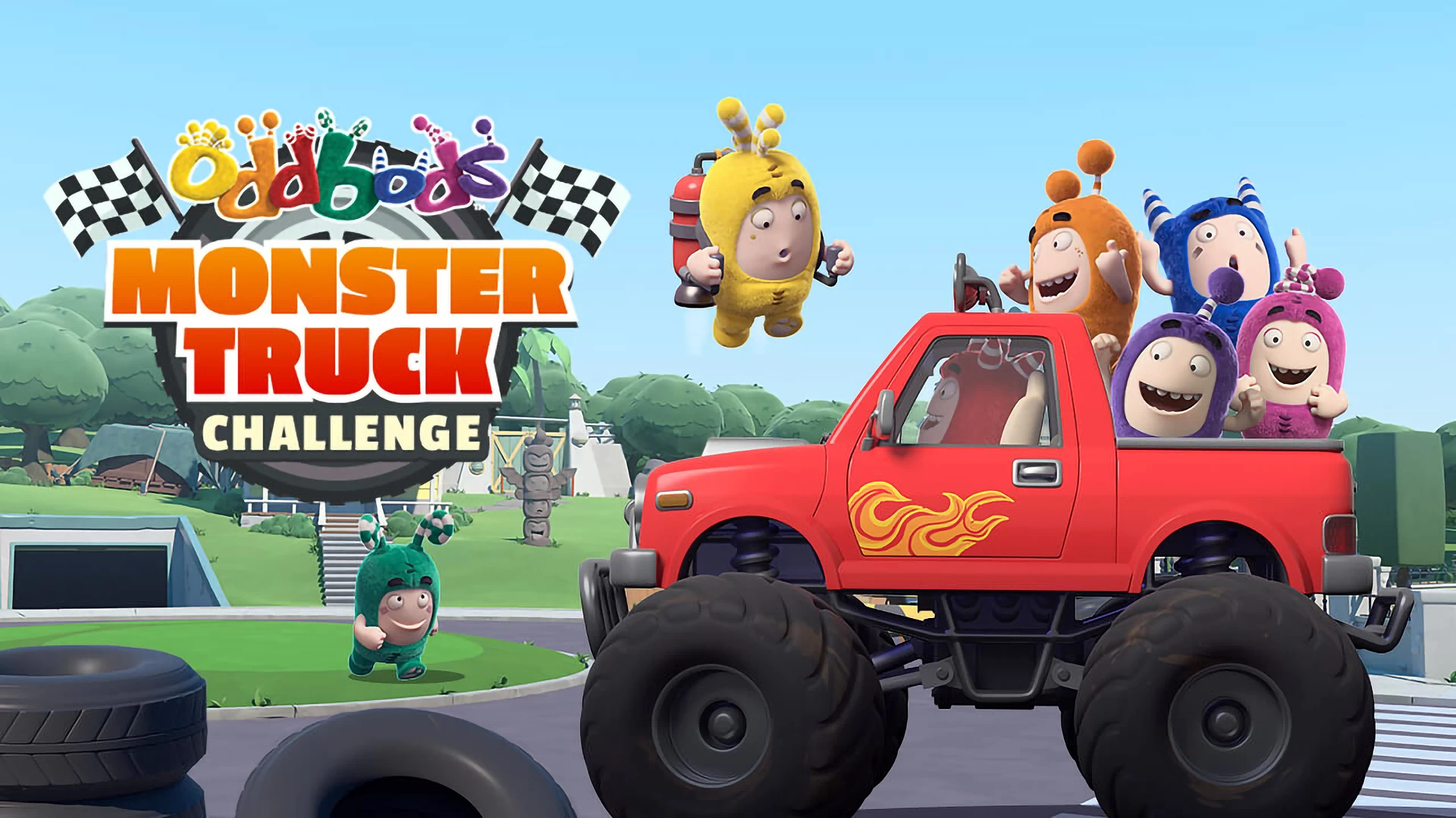 Cover image of Oddbods Monster Truck Challenge