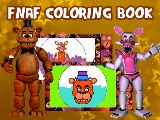 Cover image of FNAF Coloring Book