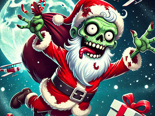 Cover image of Flappy Zombie Santa Christmas Game