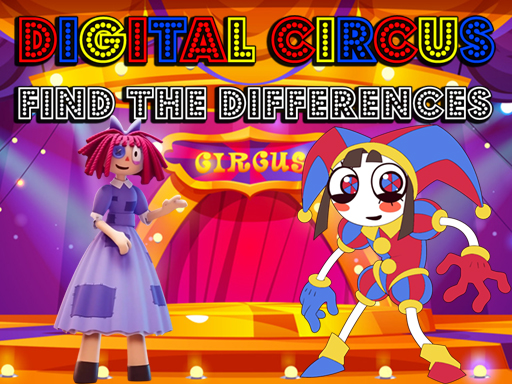 Cover image of Digital Circus Find The Differences