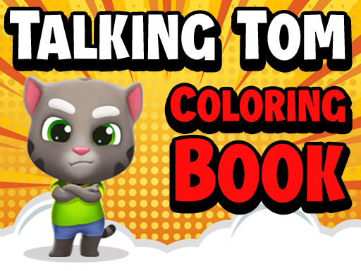 Cover image of Talking Tom Coloring Books