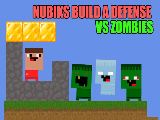 Cover image of Nubiks build a defense vs zombies