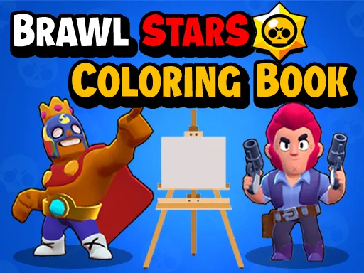 Cover image of Brawl Stars Coloring Books