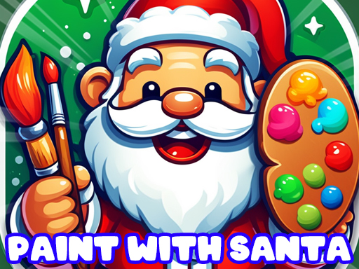 Cover image of Paint with Santa