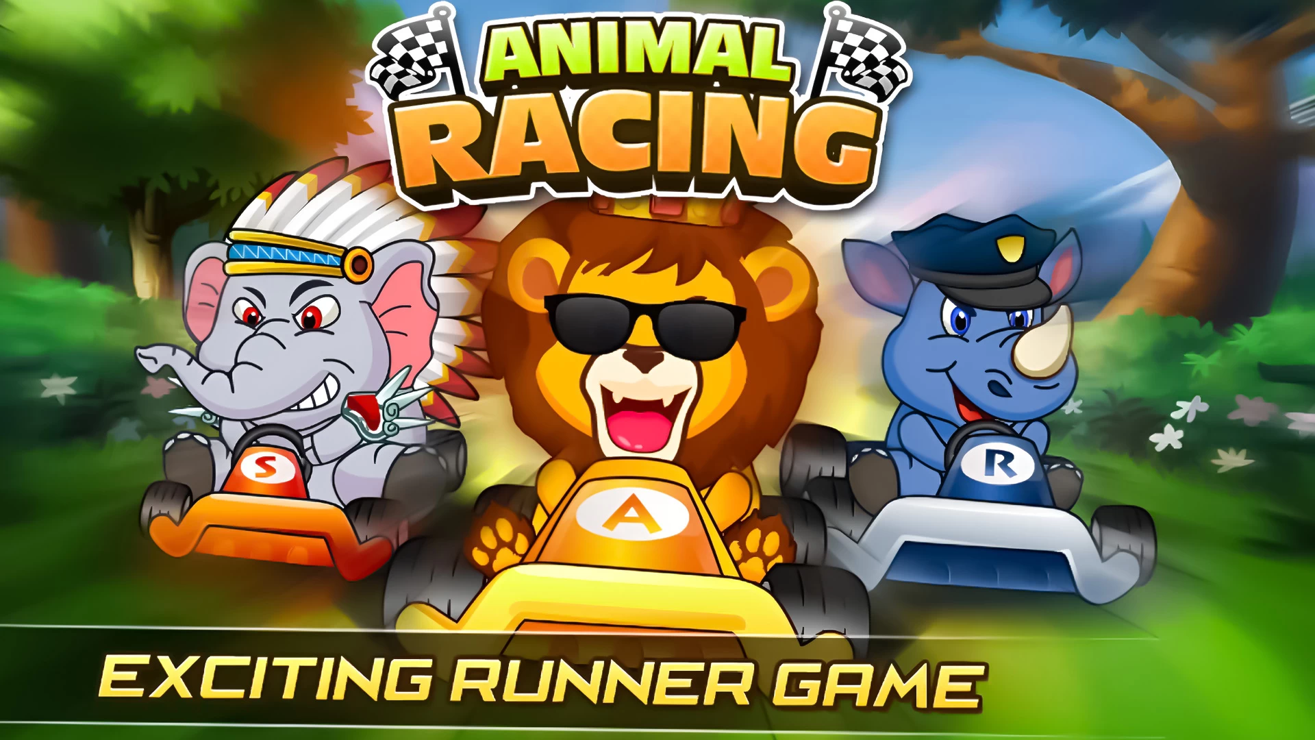 Cover image of Animal Racing