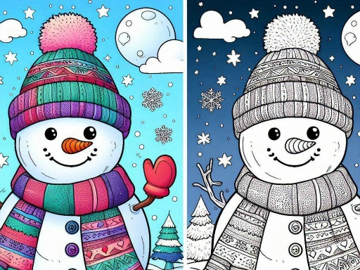 Cover image of BTS Winter Coloring