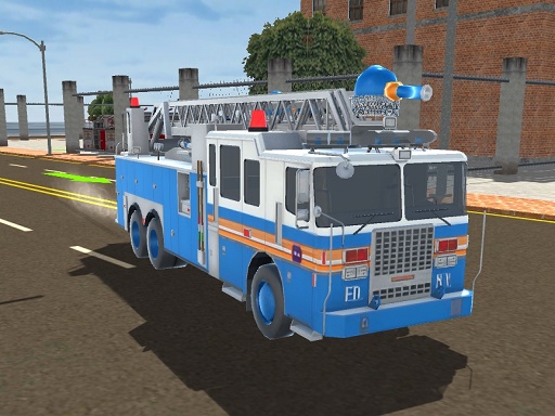 Cover image of Fire Truck Driving Simulator 2024