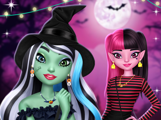 Cover image of Monster High Spooky Fashion