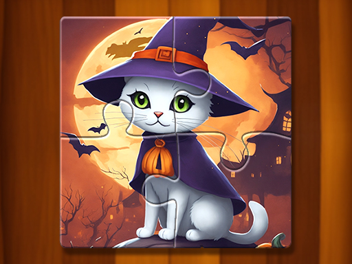 Cover image of Spooky Halloween Jigsaw Puzzle