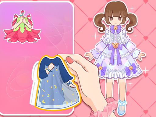 Cover image of Paper Doll For Girls Dress Up