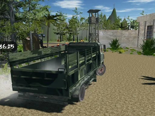 Cover image of Offroad Truck Army Driving