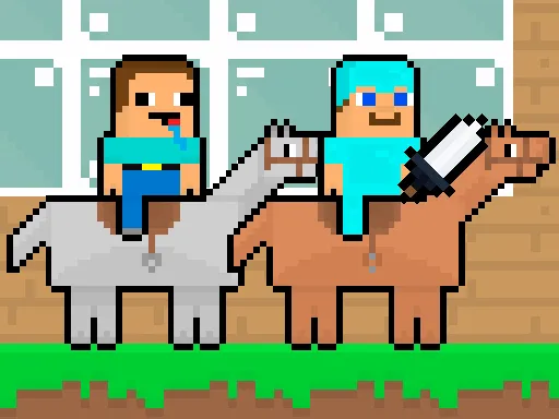Cover image of Noob vs Pro HorseCraft