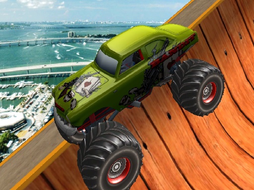 Cover image of Monster Trucks Sky Stunts