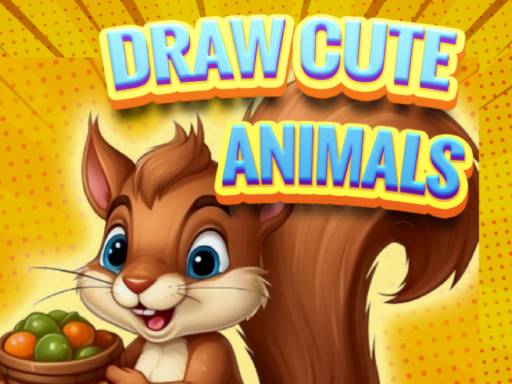 Cover image of Draw Cute Animals