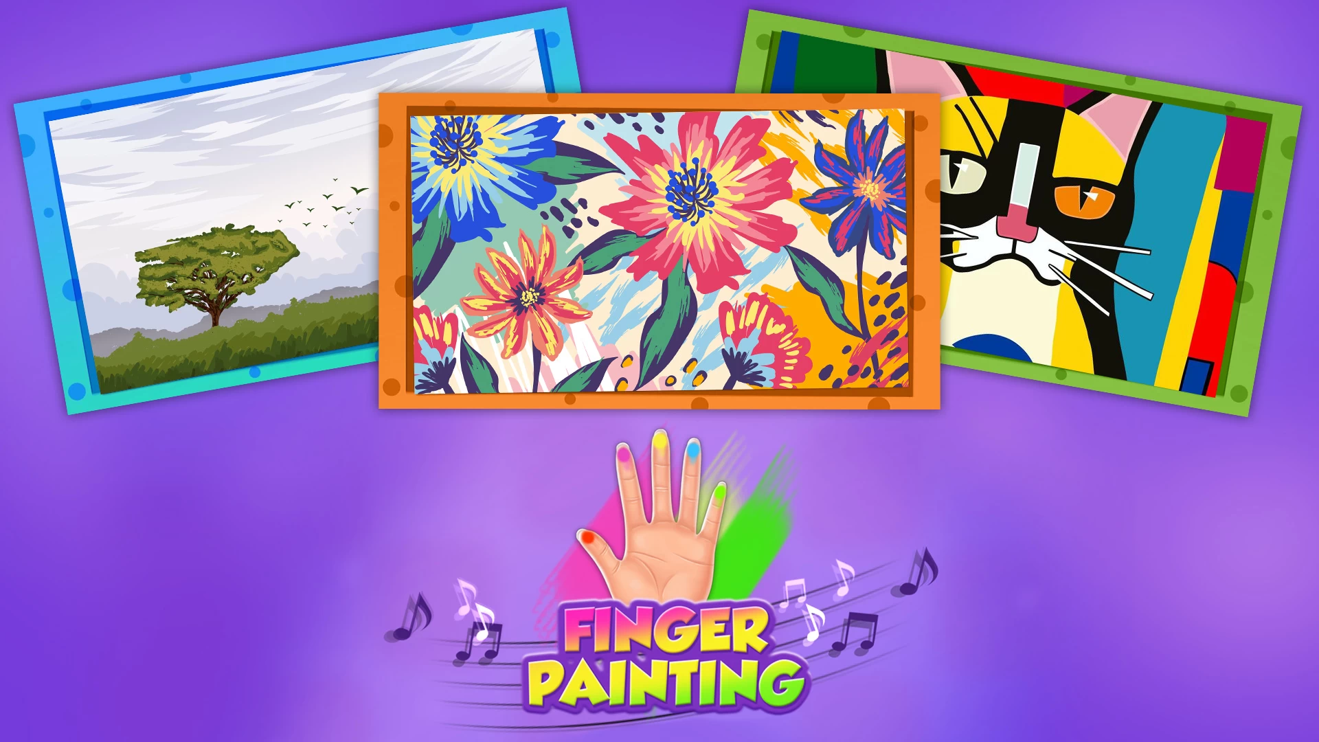 Cover image of Finger Painting