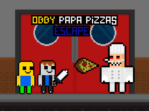 Cover image of Obby Papa Pizzas Escape