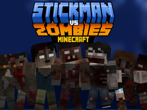 Cover image of Stickman vs Zombies Minecraft