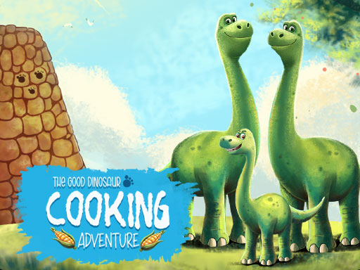 Cover image of The Good Dinosaur Cooking Adventure