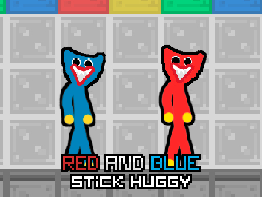 Cover image of Red and Blue Stick Huggy