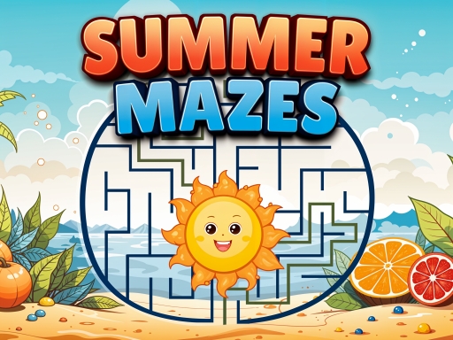 Cover image of Summer Mazes