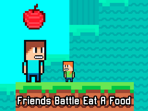 Cover image of Friends Battle Eat A Food