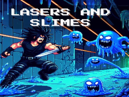 Cover image of Lasers and Slime