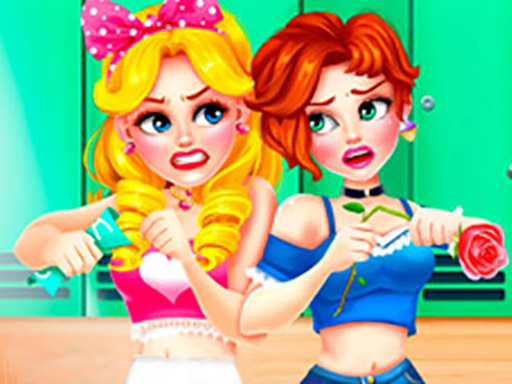 Cover image of School Girls Battle Beauty Salon