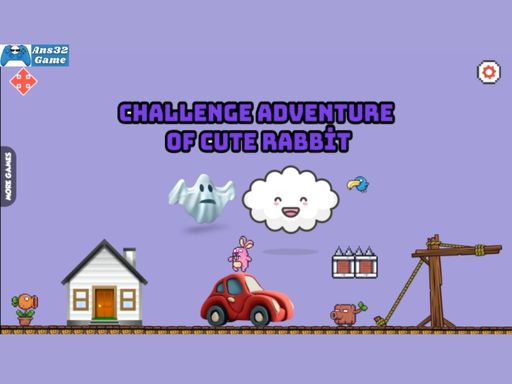 Cover image of Challenge adventure of cute rabbit