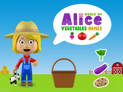 Cover image of World of Alice Vegetables Names