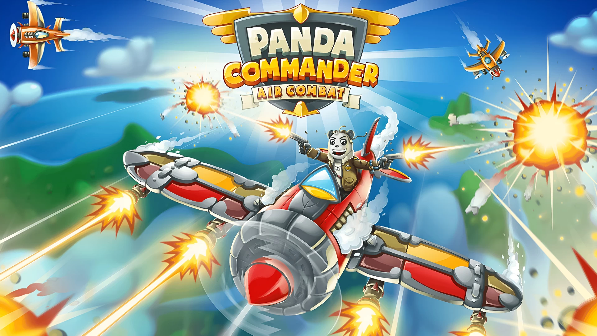 Cover image of Panda Commander Air Combat