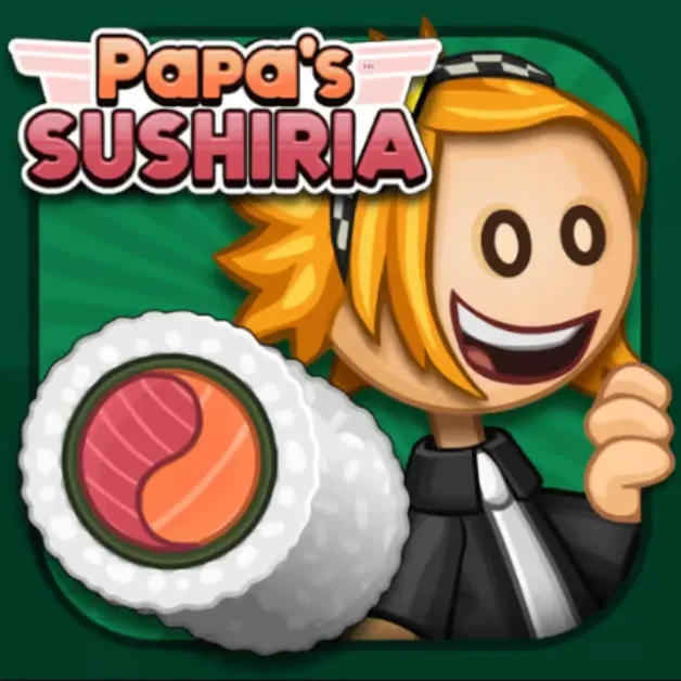 Cover image of Papa's Sushiria