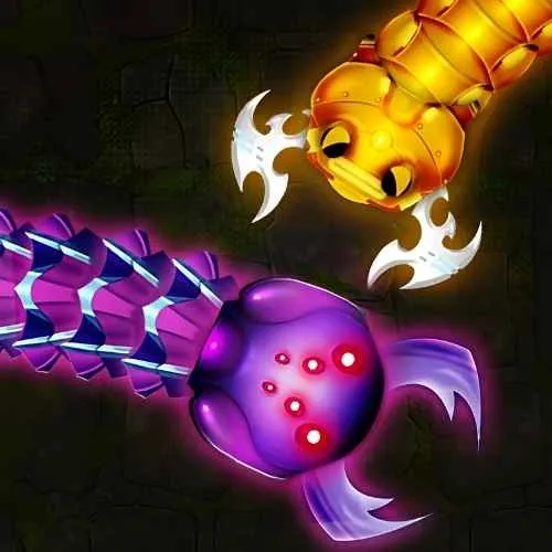 Cover image of Gusano.io Worms Snake Game