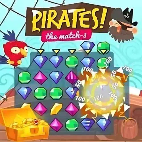 Cover image of Pirates! The Match-3
