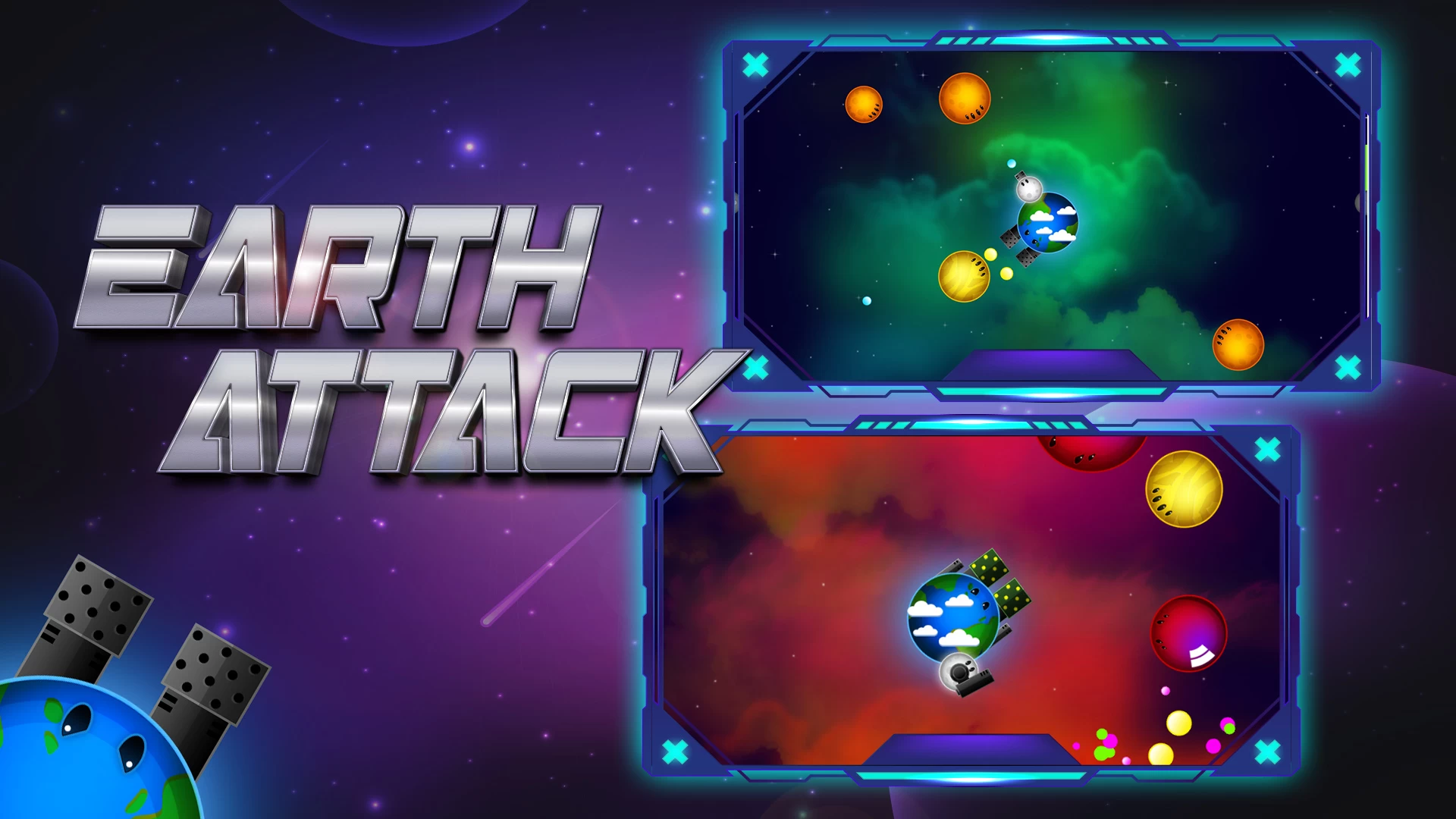 Cover image of Earth Attack