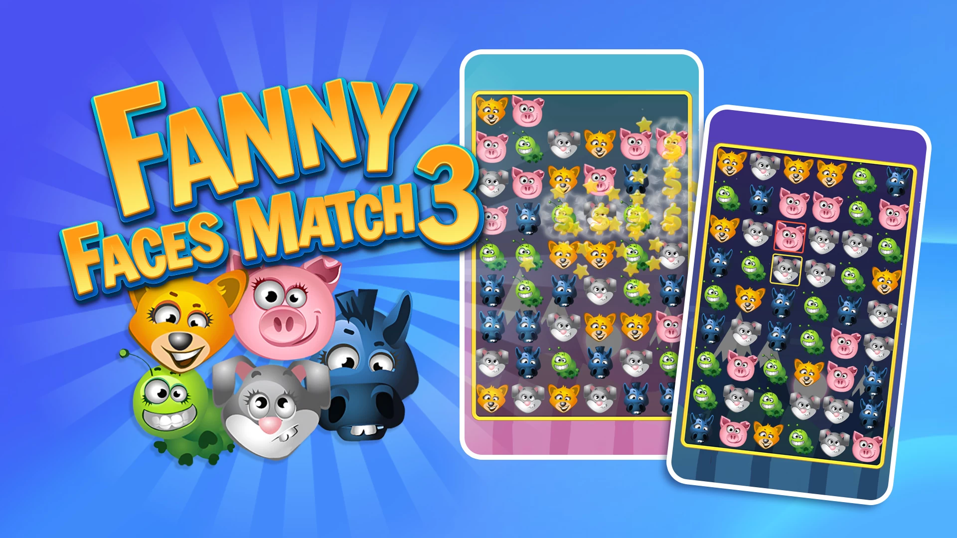 Cover image of Fanny Faces Match 3