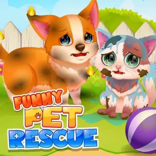 Cover image of Funny Pet Rescue