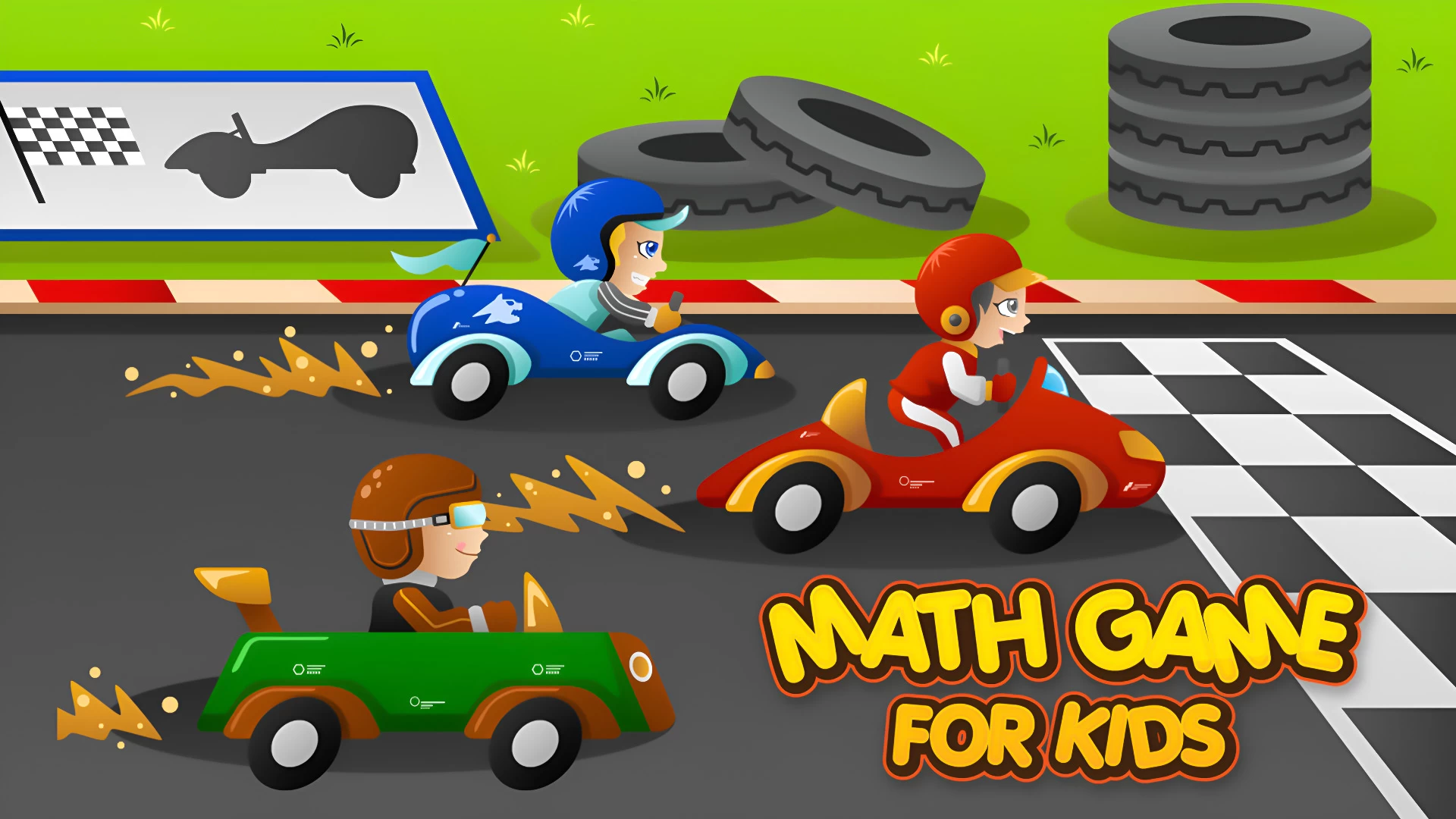 Cover image of Math Game For Kids