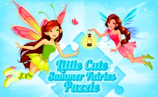 Cover image of Little Cute Summer Fairies Puzzle