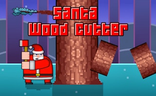 Cover image of Santa Wood Cutter