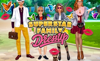 Cover image of Superstar Family Dress Up Game